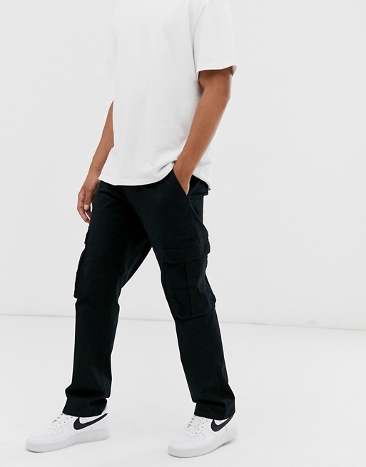 Element Fort cargo pant in black