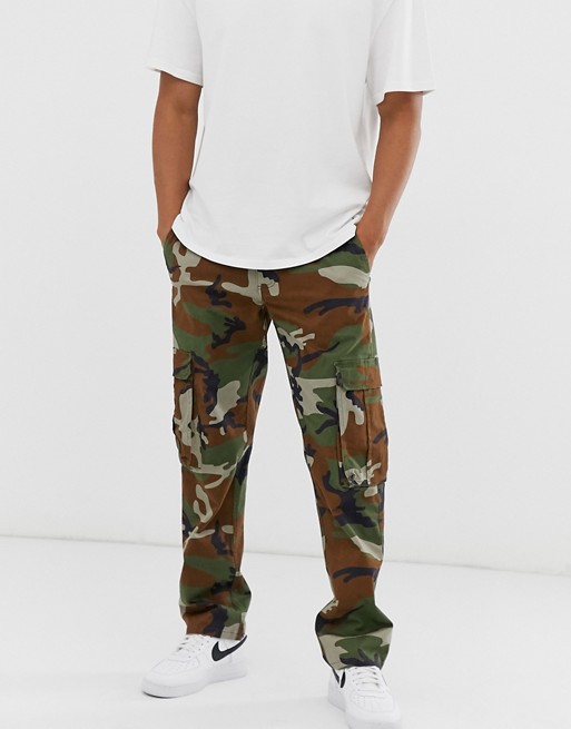 Element Fort cargo pant in camo