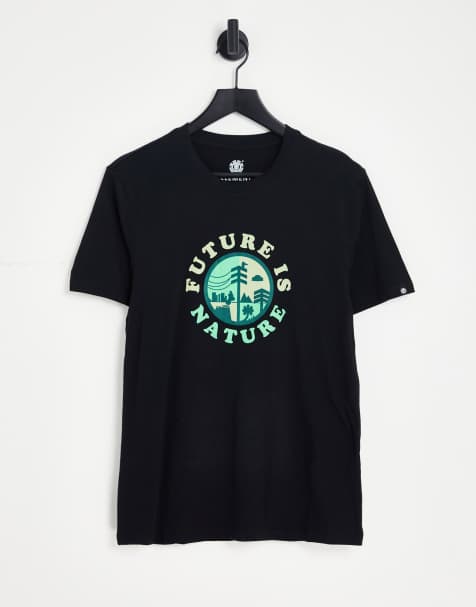 Element Future Land graphic t-shirt in black - view 1