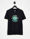 [Element] Element Future Land graphic t-shirt in black S BLACK