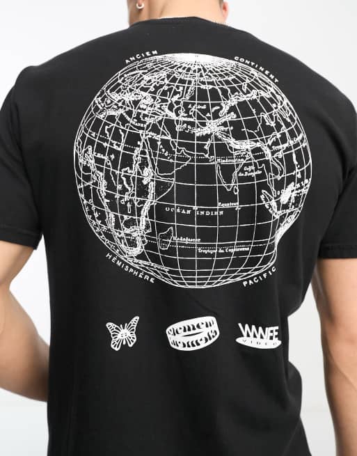 T on sale shirt globe