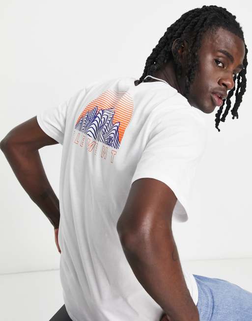 Element Hollis t-shirt in white 