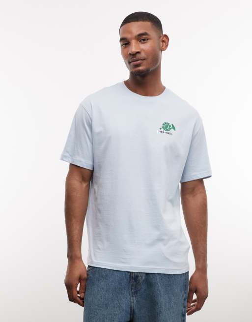Element – Jasnoniebieski T-shirt z grafiką na plecach, 3 z 5