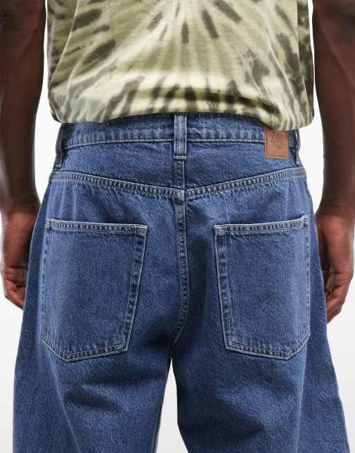 Element – Jeans-Jorts in Mittelblau, 4 von 5