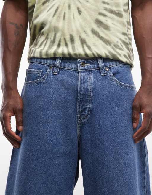 Element – Jeans-Jorts in Mittelblau, 5 von 5