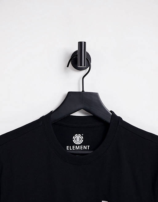 Element Joint back print t-shirt in black 