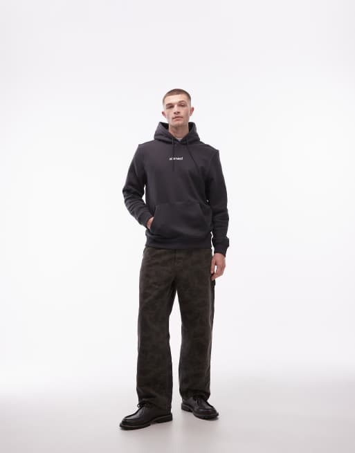 Element – Kapuzenpullover in Schwarz mit Rückenprint, 2 von 5