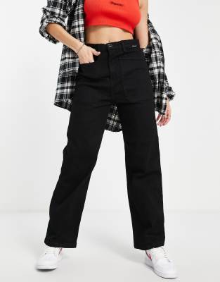 Element Element Kiruna trousers in black rinse