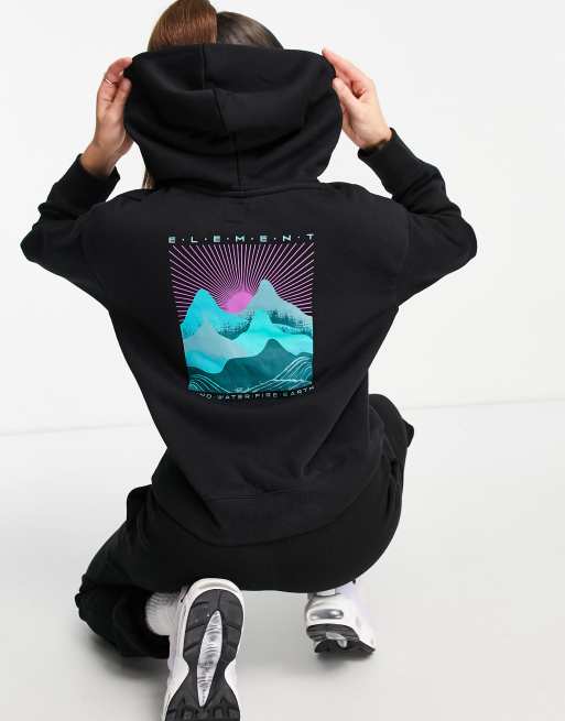 Hoodie print on outlet back