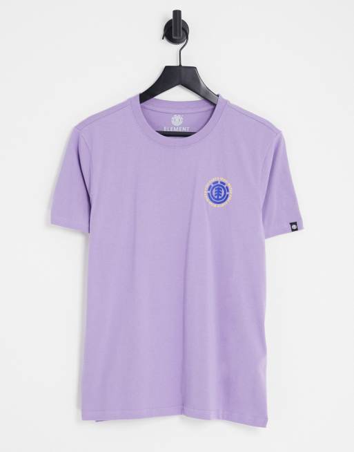 Element – Lila t-shirt med stämpeltryck , 2 av 4