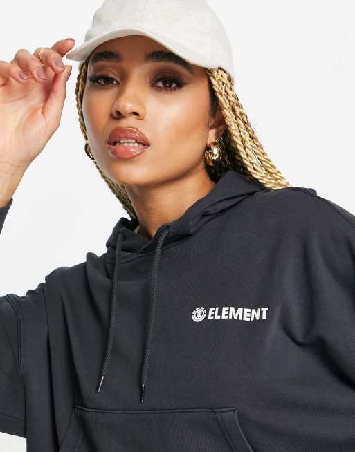 Black store element hoodie