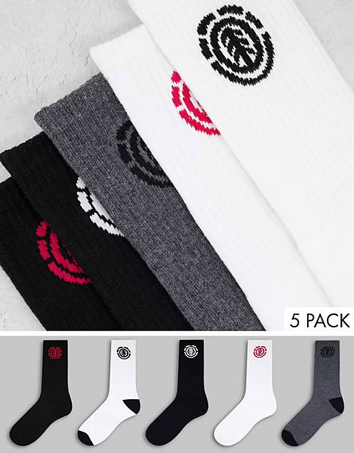 Underwear & Socks Socks/Element Low-Rise 5-pack socks in multi 