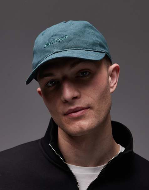 Element lower case dad cap in green - view 1