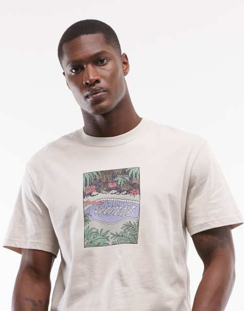 Element - Poolside - T-shirt imprimé sur la poitrine - Blanc cassé - view 1