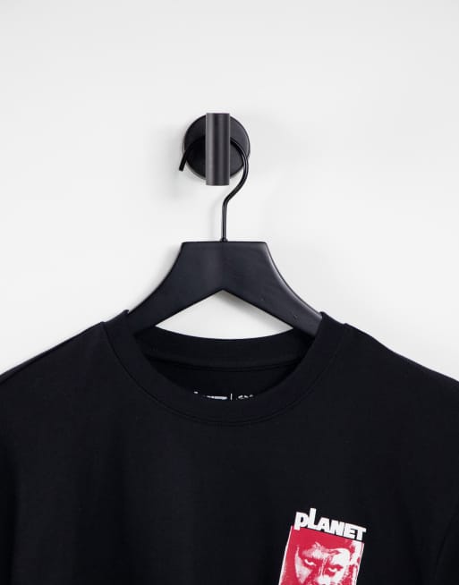Element - Pota Dominion - T-shirt imprimé tie-dye au dos - Noir/blanc, 4 de 4