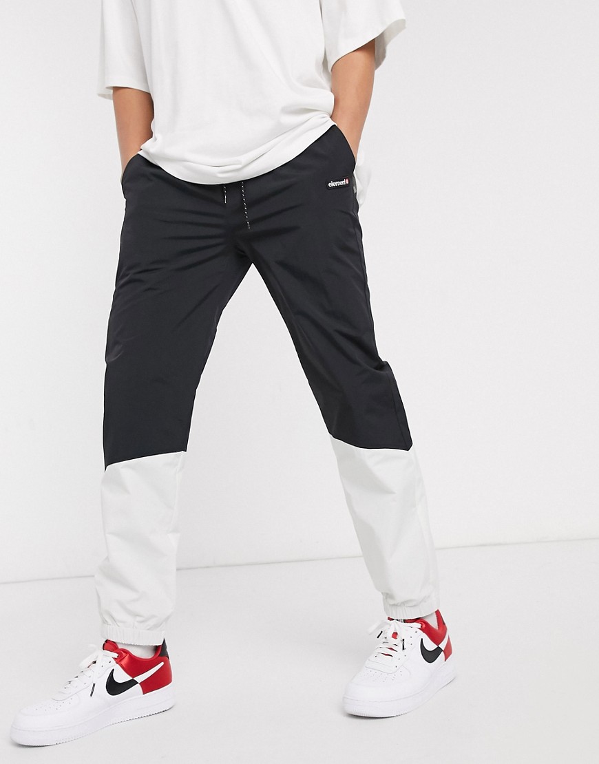 Element - Primo - Pantaloni sportivi bianco/nero