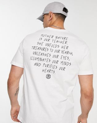 T-shirts et débardeurs Element - Ravana - T-shirt imprimé au dos - Blanc