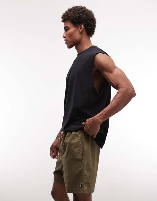 Element regular chino shorts in brown, 5 of 5
