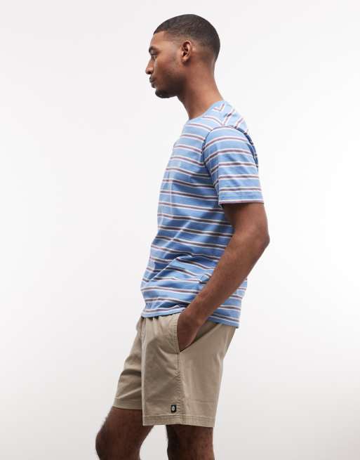 Element - Regular-fit chinoshorts in beige, 3 van 5