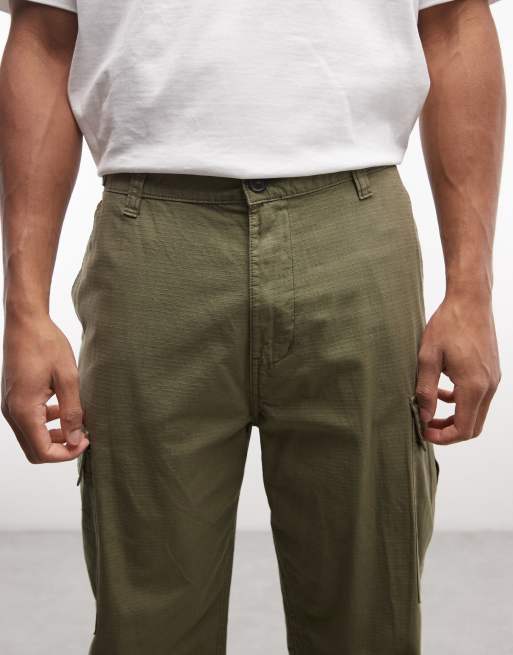 Element relaxed cargo pants in khaki, 4 of 5