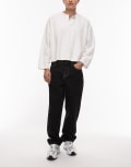[Element] Element relaxed fit 5-pocket denim jeans in black W30 Washed black