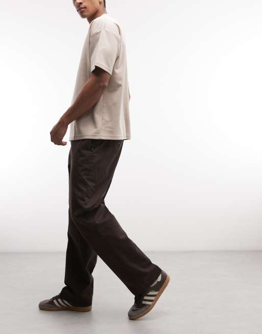 Element relaxed work chinos in brown, 2 of 5