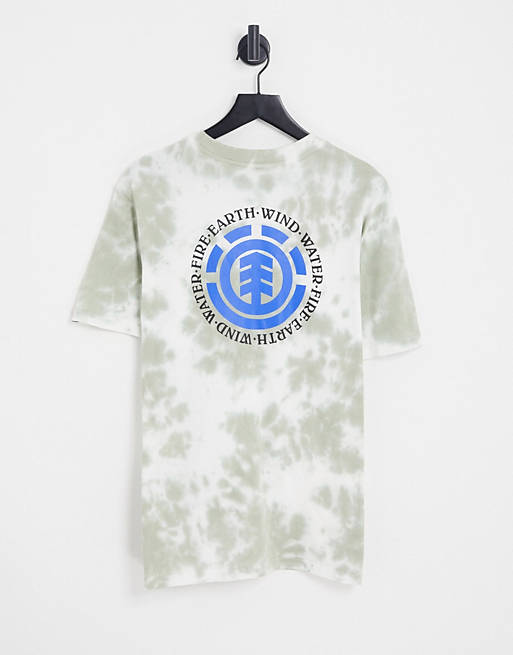 Element - Seal - T-shirt met print op de achterkant in multi 