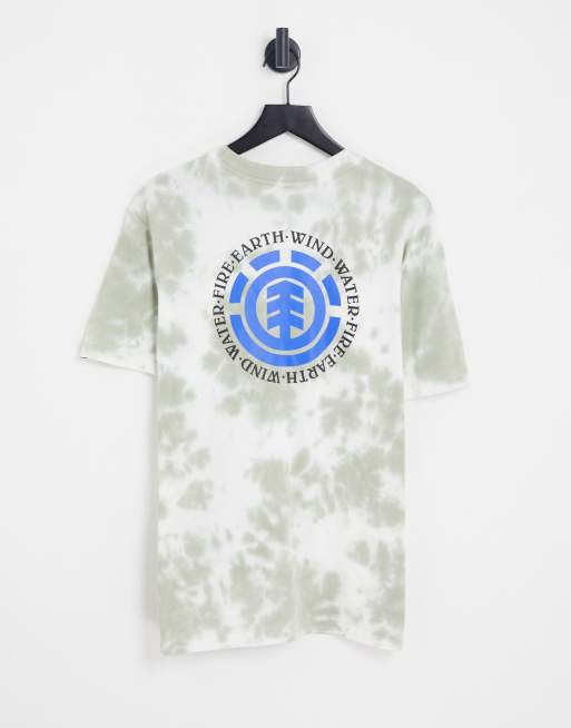 Element - Seal - T-shirt multicolore con stampa sul retro 