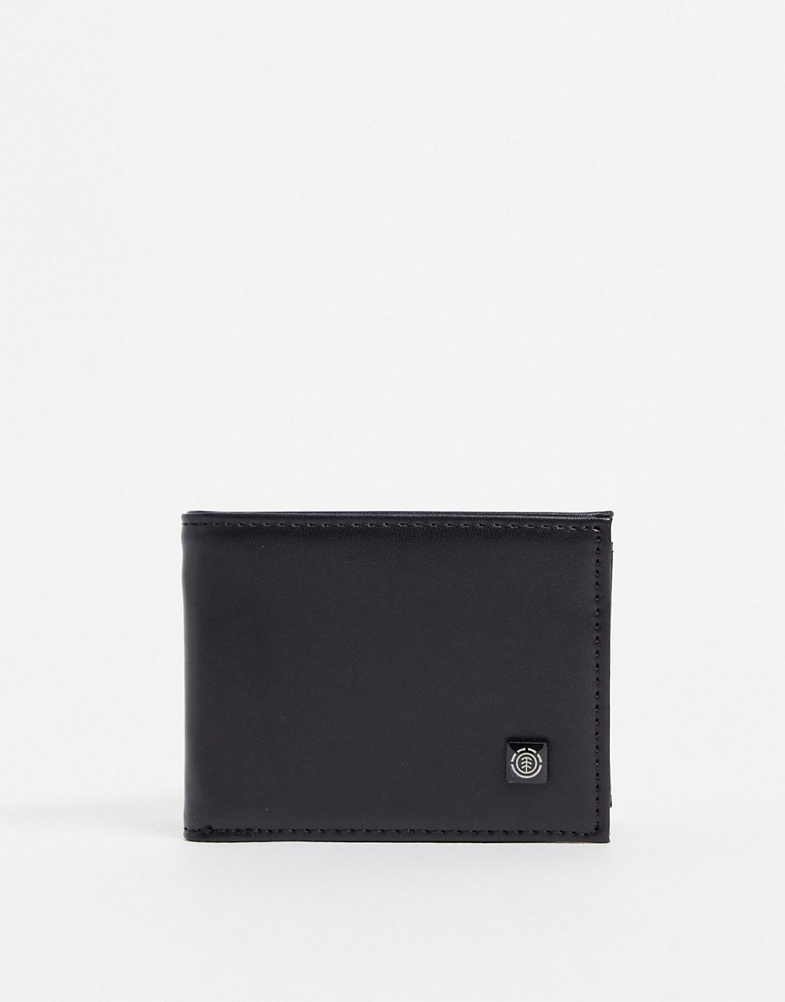 Element Segur wallet in black