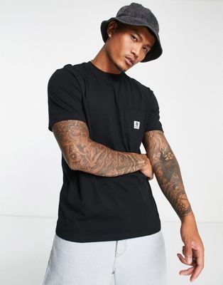 Element small logo t-shirt in black