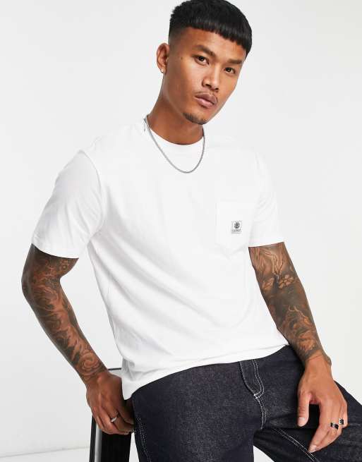 Element small logo t-shirt in white 