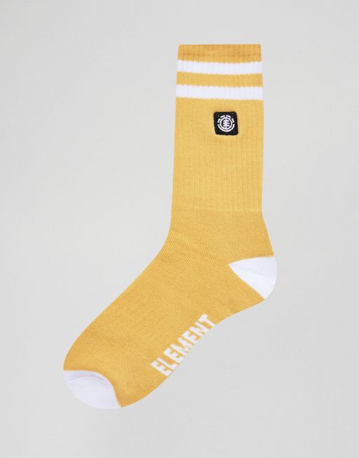 ASOS 50 Denier Ankle Socks in Yellow