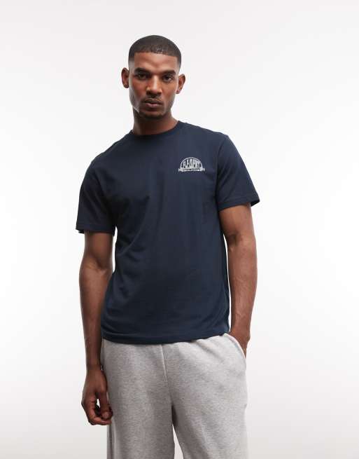Element – Spinner – Marinblå t-shirt med tryck baktill, 3 av 5