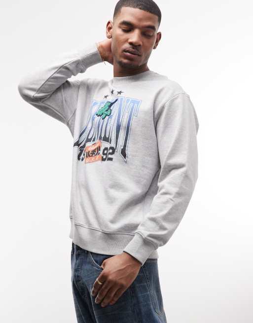 Element - Sweat à imprimé graphique - Gris, 5 de 5