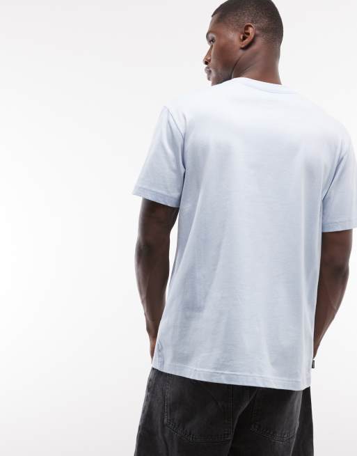 Element – T-Shirt in Himmelblau mit kleinem Grafikprint, 5 von 5
