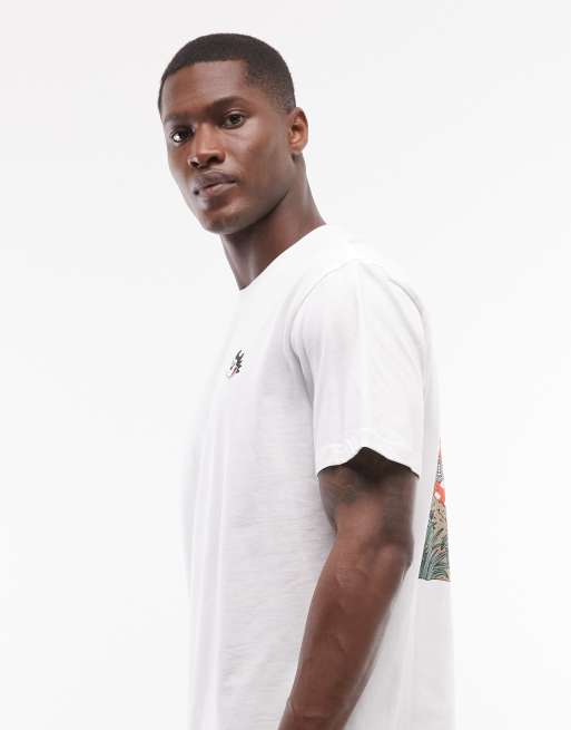 Element – T-shirt med pizza- och kattryck baktill , 3 av 5