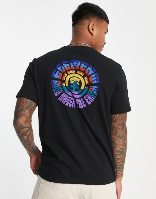 Element - Yosemite - T-shirt imprimé au dos - Noir