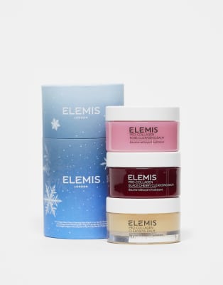 Elemis Elemis Balm & Bright Pro-Collagen Cleansing Balm Trio - 30% Saving-No colour