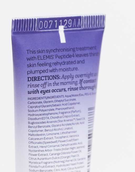 Elemis – Peptide4 Plumping Pillow Facial 15 ml – Ansiktsmask, 2 av 4