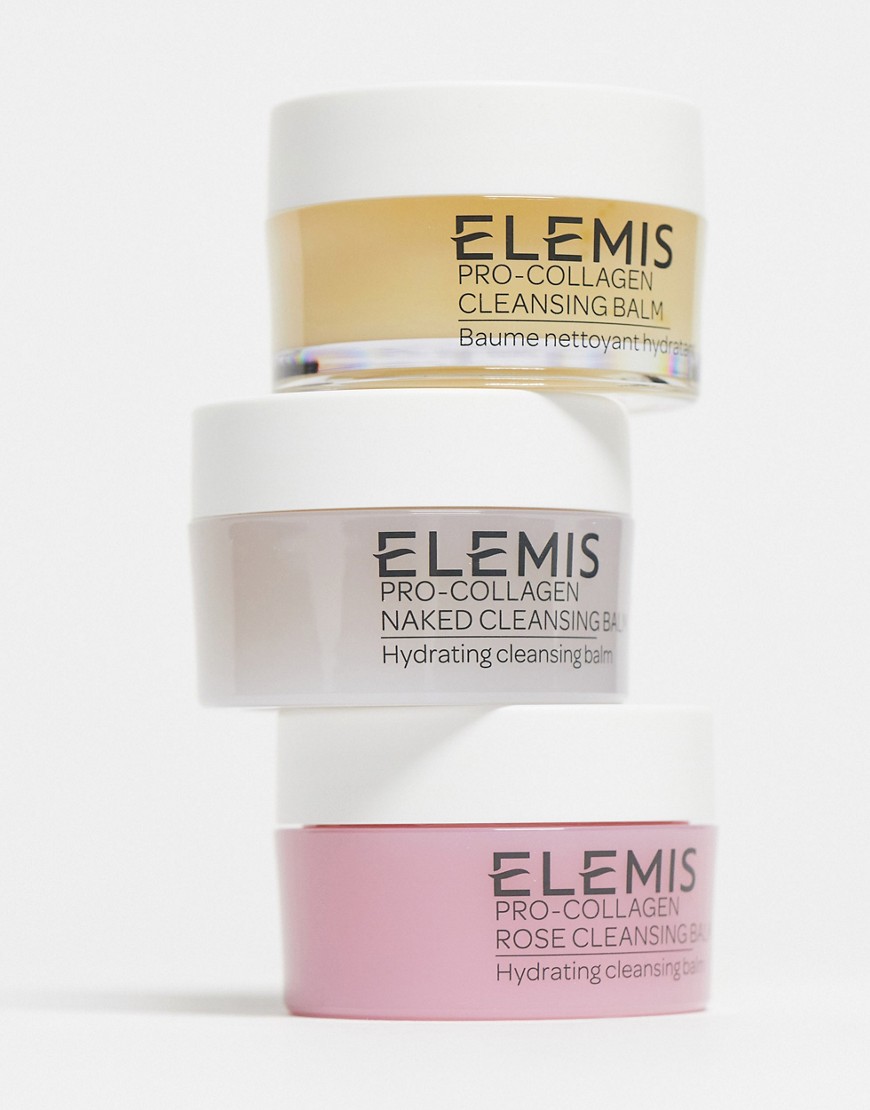 Elemis Pro-Collagen Cleansing Balm Trio - 14% Saving-No colour