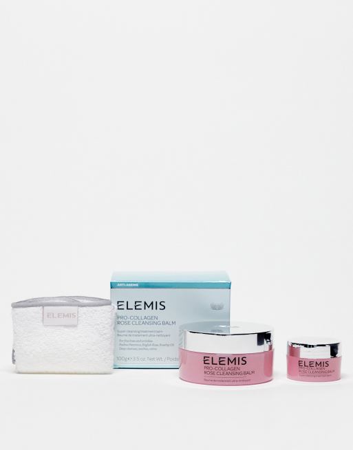 Elemis – Pro-Collagen Rose Cleansing Balm – Rengöringskräm, 100g (Med gratis miniprodukt)