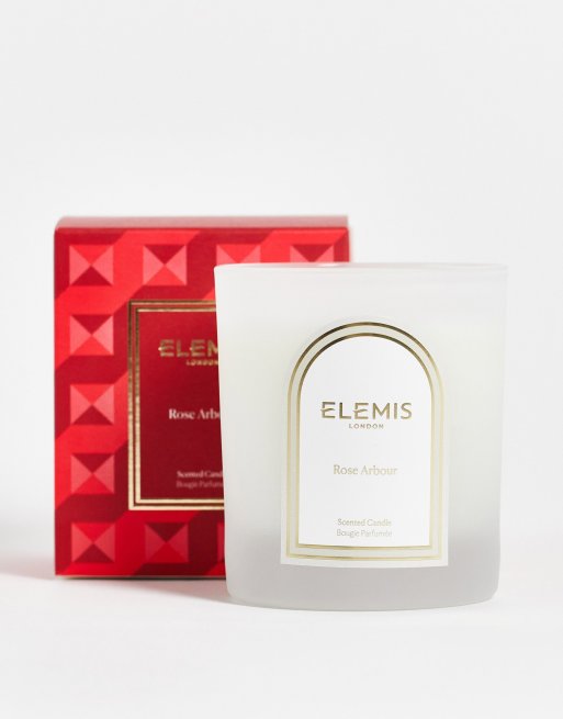 Elemis - Rose Arbour Kaars: Roos, Amber & Oud Geur 210g 