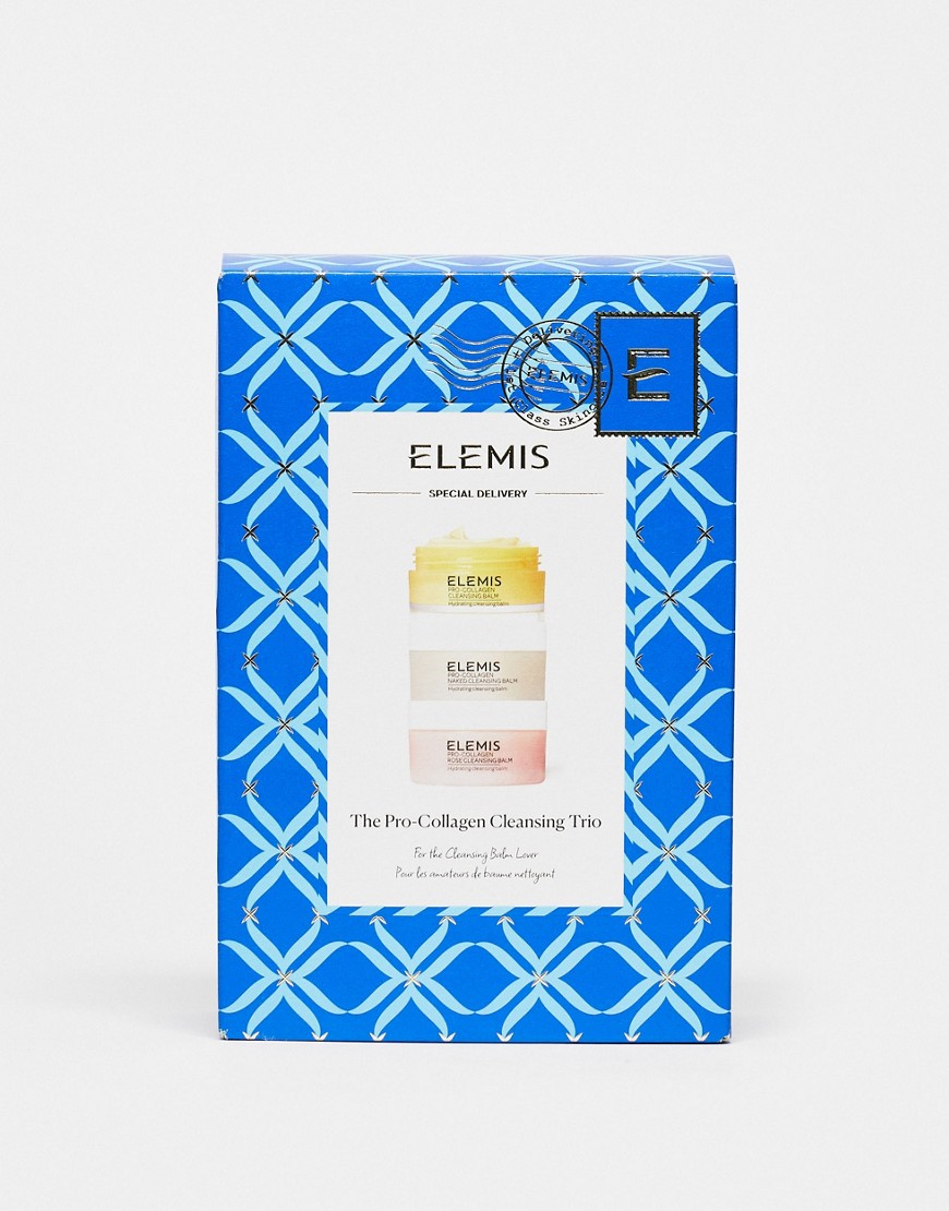 Elemis The Pro-collagen Cleansing Trio (save 35%)-no Color In White