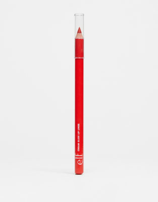 e. l.f. - Cream Glide Lip Liner - Lippenkonturenstift - Red Receipt-Rot