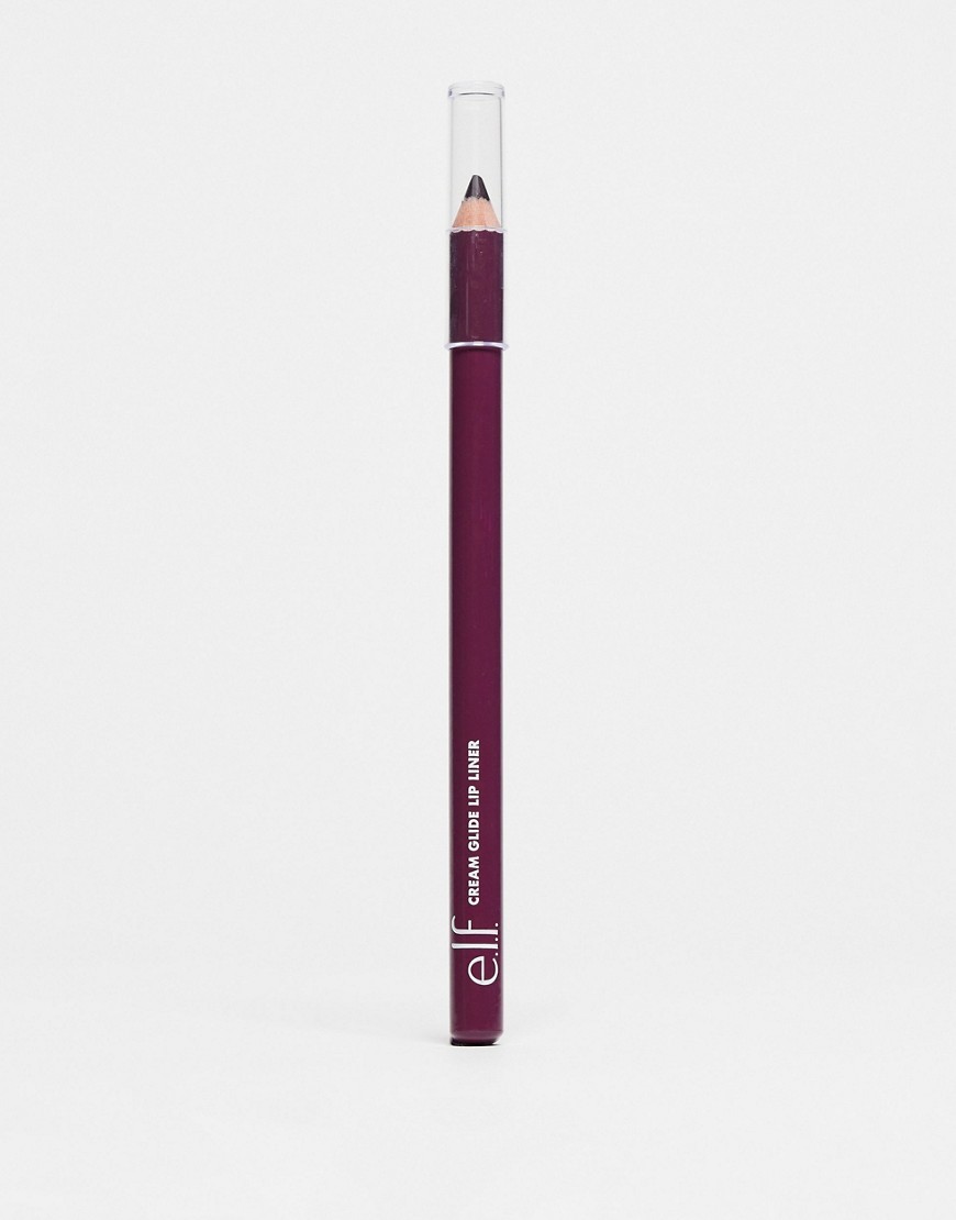 e. l.f. Cream Glide Lip Liner - Plum & Get It-Purple