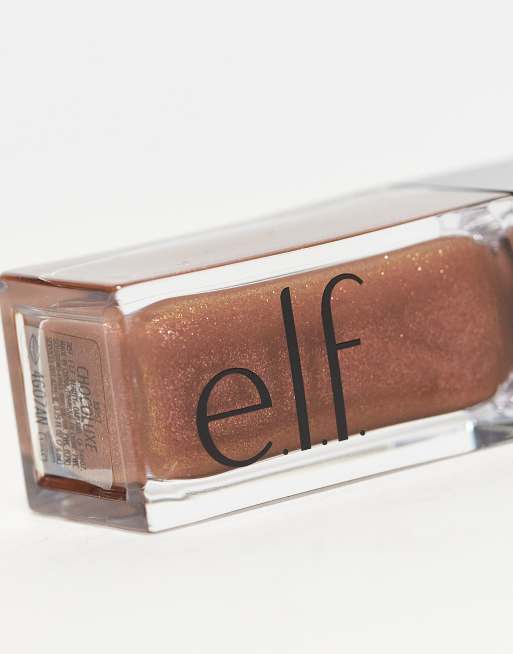 e.l.f. – Glow Reviver Glimmer Lippenöl - Chocoluxe , 3 von 4