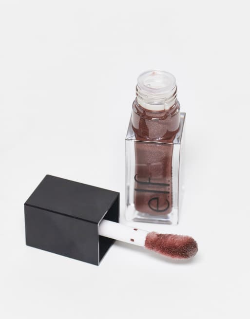 E.l.f. – Glow Reviver – Läppolja som gör läpparna fylligare – Espresso Tonic, 3 av 4