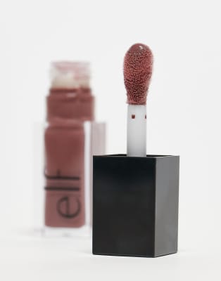 E.l.f. Glow Reviver Lip Oil - Money Mauve-brown In Brown