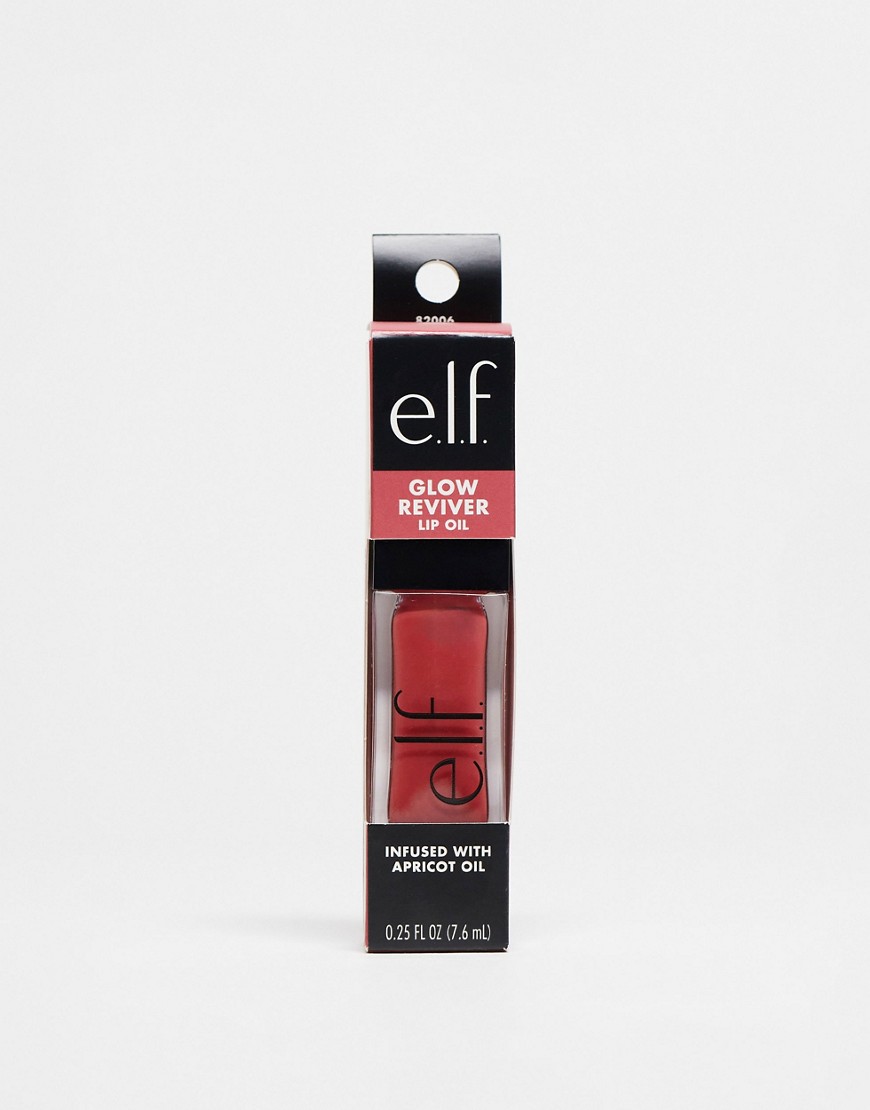 e. l.f. Glow Reviver Lip Oil - Rose Envy-Pink