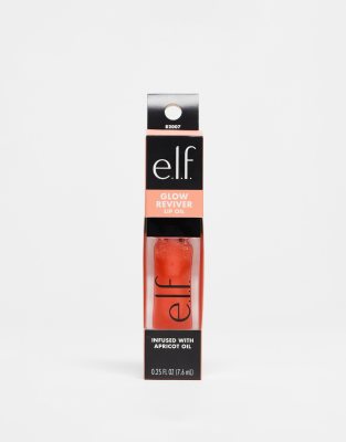 e. l.f. - Glow Reviver Lippenöl - Coral Fixation-Orange